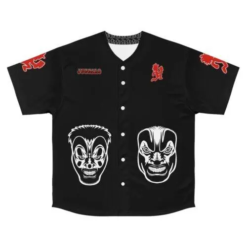 Wicked Clownz ICP Insane Clown Posse Baseball Jersey.webp