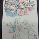 Beach Bro and TF2 Sniper clotheswap maybe