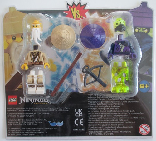 LEGO NINJAGO LEGACY Mistr Wu vs. Přízračný lukostřelec uvnitř aukce.jpg