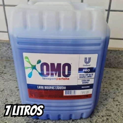 Sabão Líquido Omo Lavanderia Profissional Lavagem Perfeita Profissional 7L.jpg