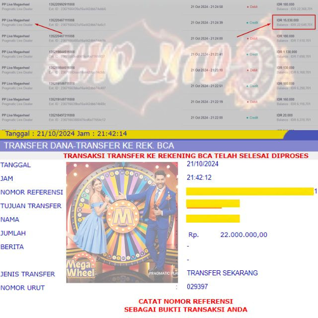 SELAMAT KEPADA ID XXXX JACKPOT PERMAINAN Mega Wheel | Live Game Show - Pragmatic Play DI WEB SHIOJITU