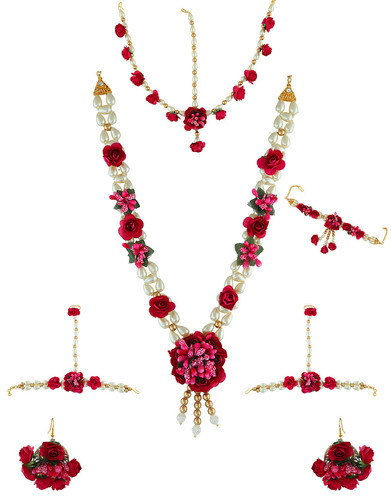 Exclusive collection of Flower Jewellery Online by Anuradha Art Jewellery..jpg