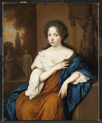 Haensbergen, Jan van (приписывается) Портрет женщины, 1700, 48 cm x 39 cm, Холст, масло