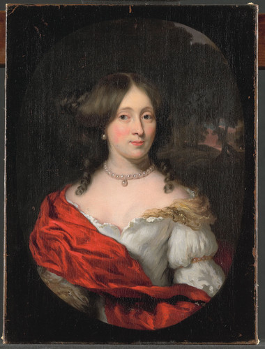 Maes, Nicolaes Belichje Hulft (1656 1714). Жена Gerard Rover, купца и судовладельца из Амстердама, 1