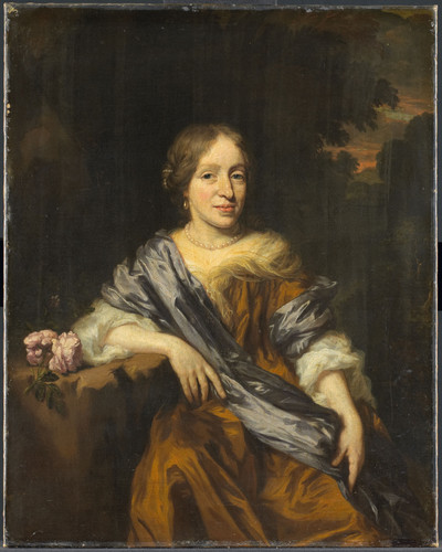 Maes, Nicolaes Catharina Pottey (1641 1718). Сестра Willem и Sara Pottey, 1693, 61 cm х 49 cm, Холст
