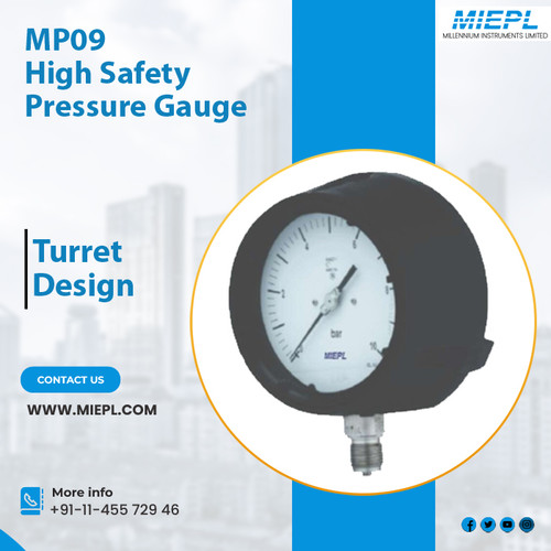MP09 High Safety Pressure Gauge - Turret Design | Miepl.jpg