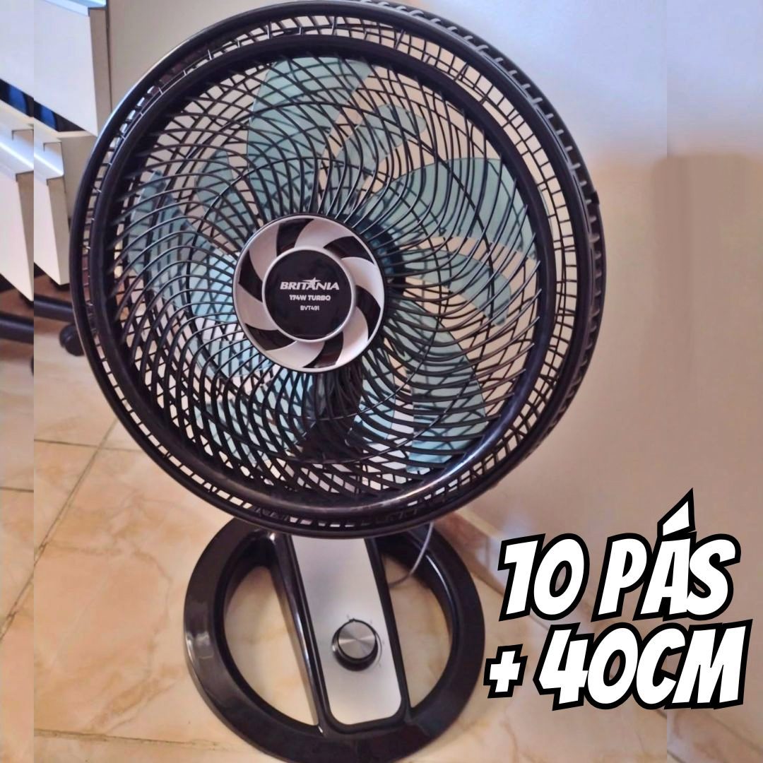 Ventilador Britânia BVT491 Tecnologia Maxx Force 174W