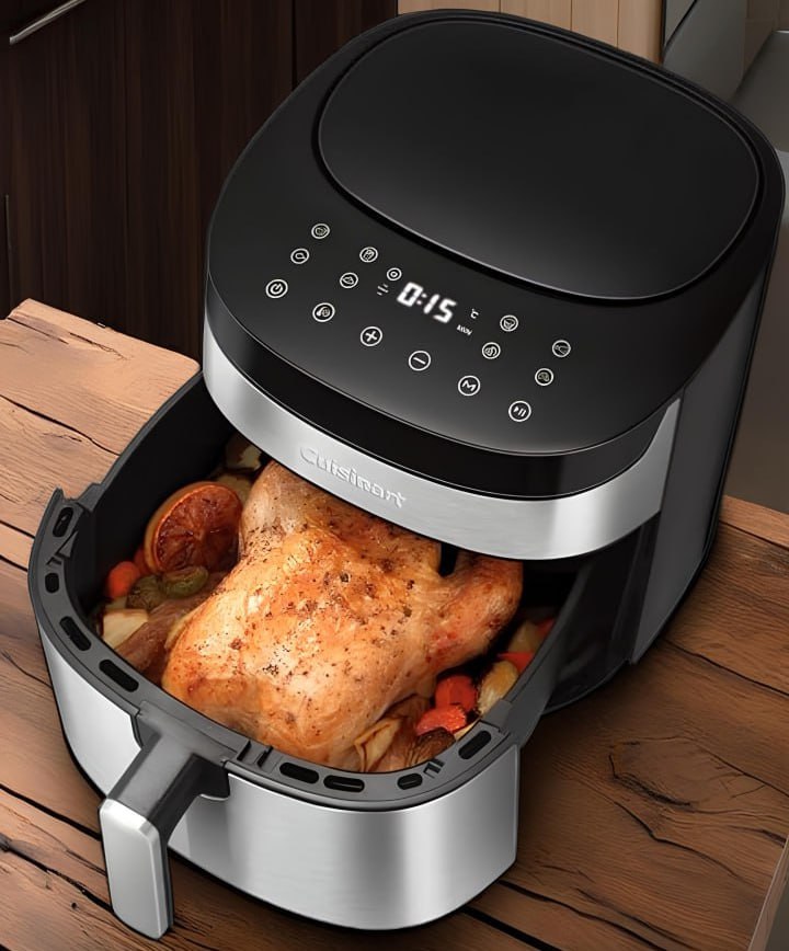 Cuisinart, Air Fryer Digital, 4,2 Litros, 1300W, Fritadeira Elétrica – Preto