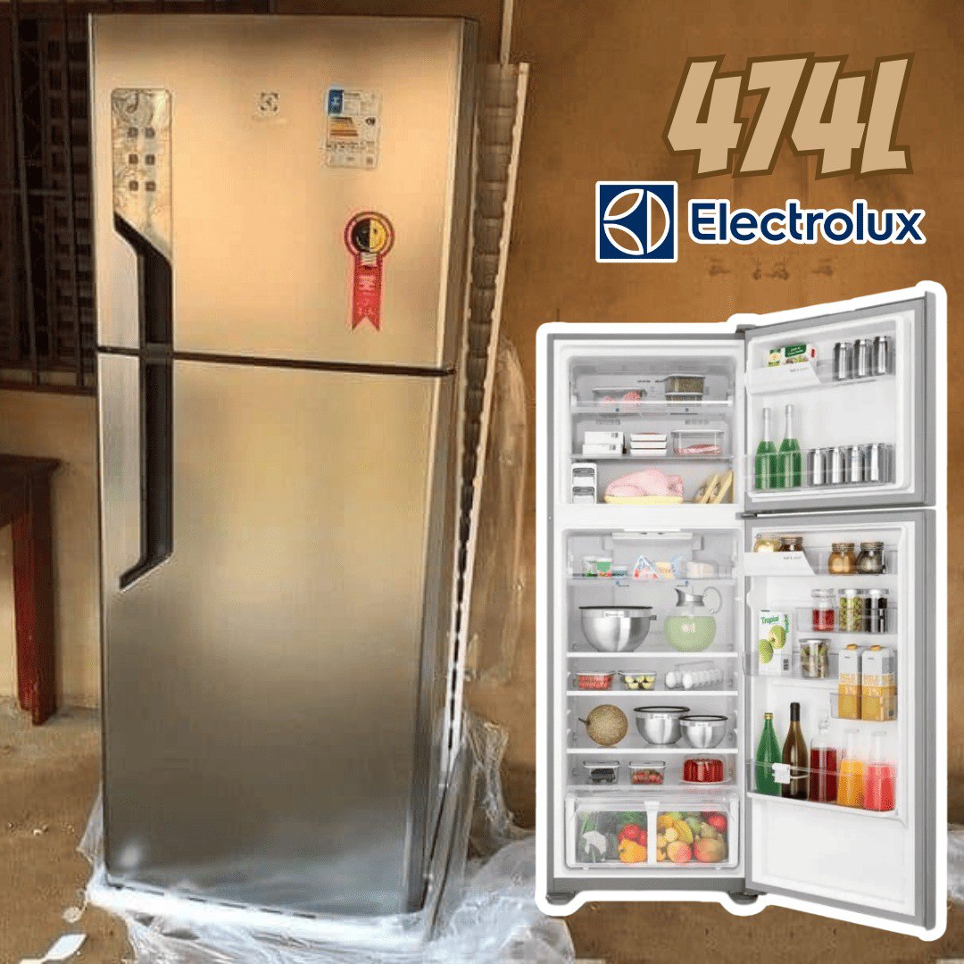 Geladeira/Refrigerador Electrolux Frost Free – Duplex Platinum 474L TF56S Top Freezer