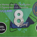0 Manset 8Siniflar LGS 1 Deneme 3 5 23Sonuc