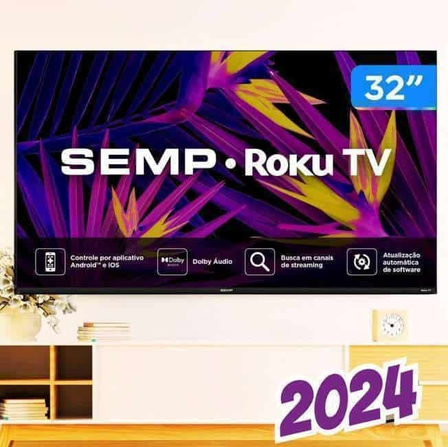 Semp Led Smart Tv 32 R6610 Hd Roku Tv