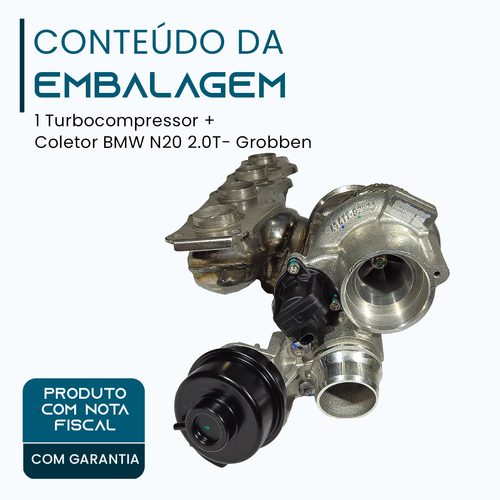 Turbocompressor + Coletor BMW N20 2.0T Grobben (3).png