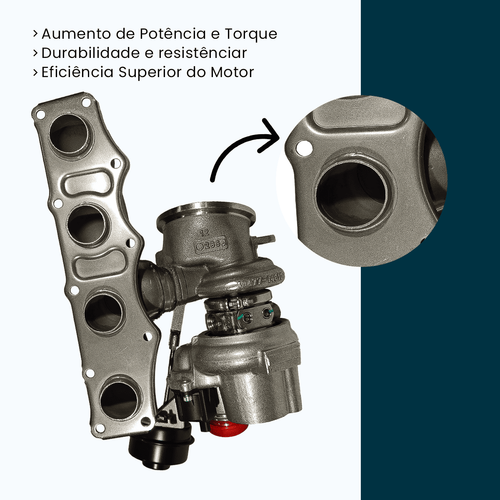 Turbocompressor + Coletor BMW N20 2.0T Grobben (5).png