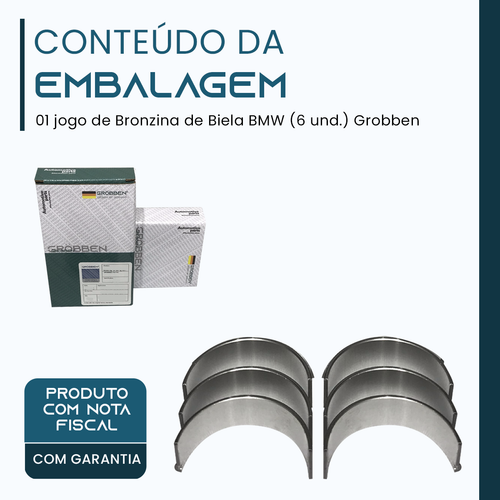 Bronzina De Biela BMW B38 1.5t STD (6unid) Grobben (1).png