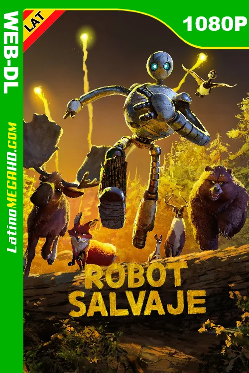 Robot salvaje (2024) Latino HD WEB-DL 1080P