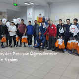0 Manset Kizilaydan pansiyon ogrencilerine giyim yardimi