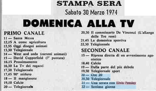 la stampa 30 3 1974