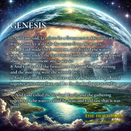 The Holy Bible AI Illustrated G1 6 10