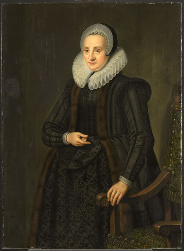 Unknown Портрет Margarita Cassier, 1616, 130,7 cm x 95,3 cm, Дерево, масло