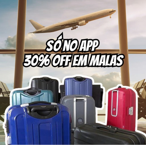 Só no APP 30% off em Malas.jpg
