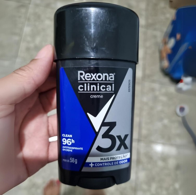 Rexona Clinical Antitranspirante Creme Clean 58g