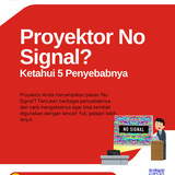 Penyebab Proyektor No Signal
