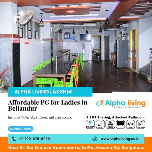 Need a cozy ladies PG near Bellandur?