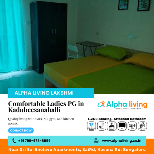Searching for a safe, affordable ladies PG in Kadubeesanahalli?