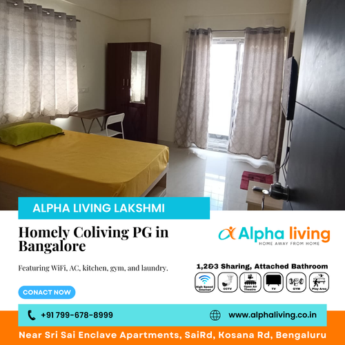 Looking for a homely coliving PG in Bangalore?