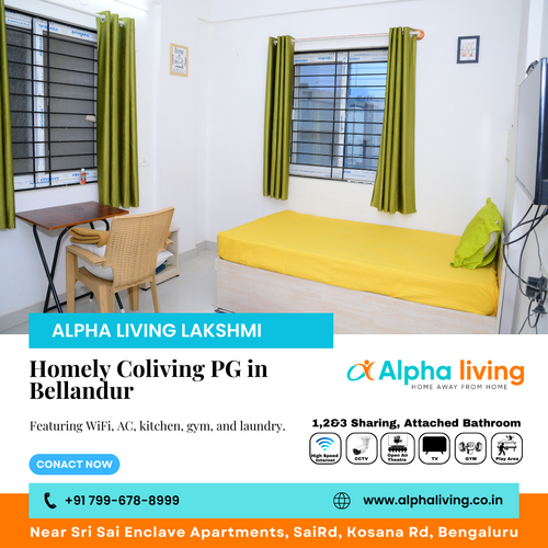 Need a homely coliving PG near Bellandur?