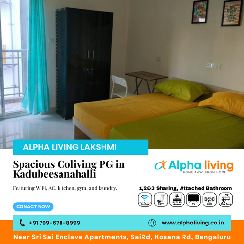 Searching for a coliving PG in Kadubeesanahalli?