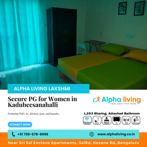 Looking for a secure PG for women in Kadubeesanahalli?