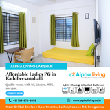 Looking for a secure ladies PG in Kadubeesanahalli?