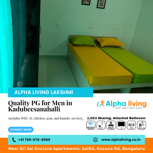 Searching for quality gents PG in Kadubeesanahalli?