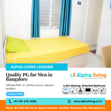 Searching for quality gents PG in Bangalore?