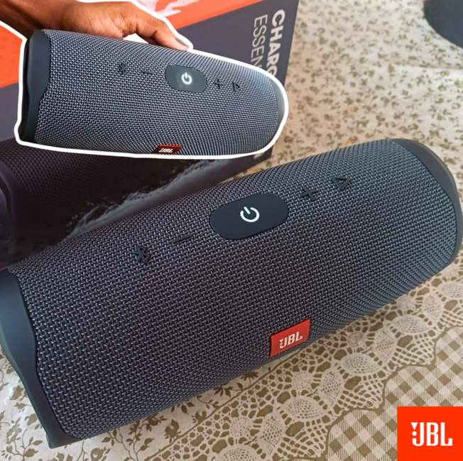 JBL, Caixa de Som, Charge Essential 2, Portátil, Bluetooth, À Prova D’água – Cinza