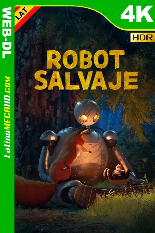 Robot salvaje (2024) Latino UltraHD HDR10+ WEB-DL 2160P