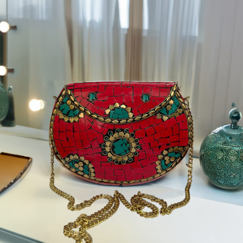Handmade Boho Metal Clutch Bags by Themaresse for Women.jpg