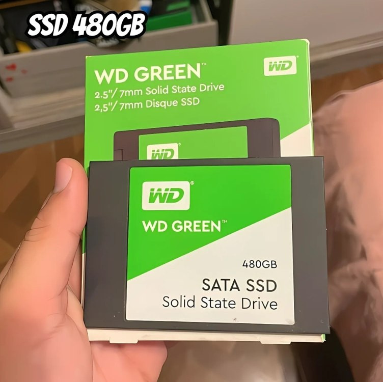 HD SSD 480GB Sata3 WD Western Digital 2, 5 – WDS480G2G0A