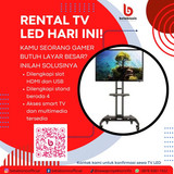 Sewa TV LED Full HD untuk Streaming Game di Acara Anda!