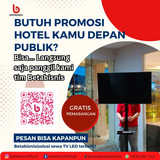 Sewa TV LED untuk Grand Opening Hotel, Bikin Acara Makin Elegan!