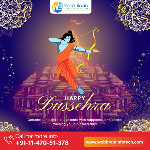 Blue and Red Traditional Happy Dussehra Greeting Instagram Post - 1.jpg