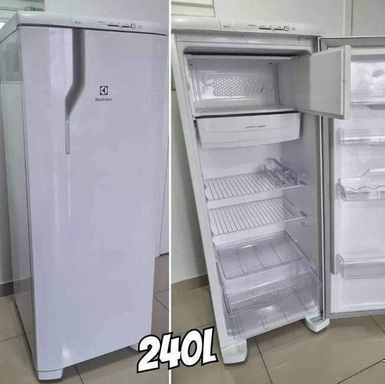 Geladeira RE31 Cycle Defrost 240L branca Electrolux 127V