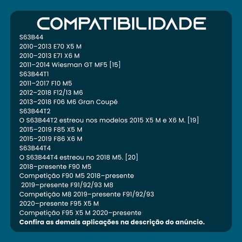GBVDEBMWN63S63 Valvula de Exaustão BMW N63 S63 4.4T V8 (16un) Grobben 2.png