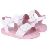 sandalia belinha branco rosa world 4