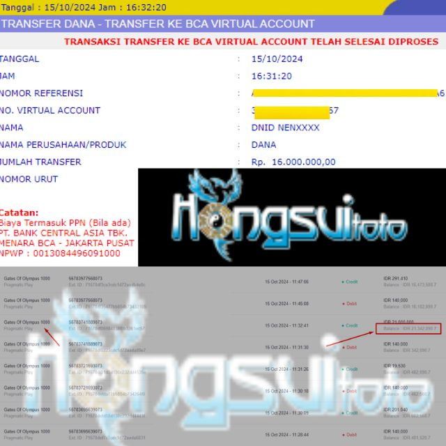 SELAMAT KEPADA ID XXXX JACKPOT PERMAINAN Gates of olympus 1000 DI WEB HONGSUITOTO