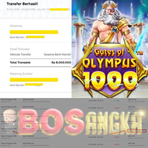 SELAMAT KEPADA ID XXXX JACKPOT PERMAINAN Gates of olympus 1000 DI WEB BOSANGKA