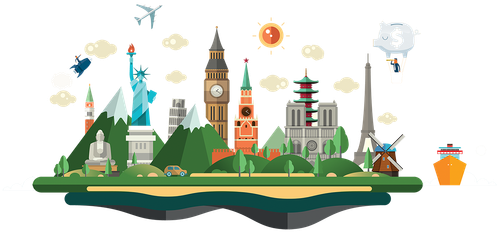 Earth Travel World PNG Transparent Image