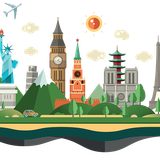 Earth Travel World PNG Transparent Image