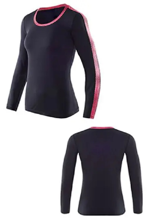 Low Moq Fitness Quick Dry Exercise Long T-Shirt.jpg
